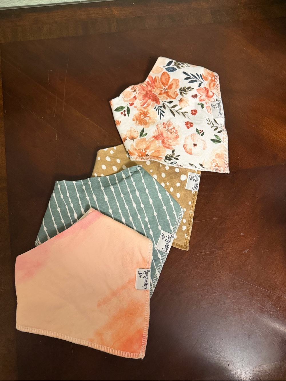 Copper Pearl Bibs